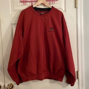 Men’s Cutter & Buck Wind and Water Resistant Long Sleeve Pullover Keswick Club